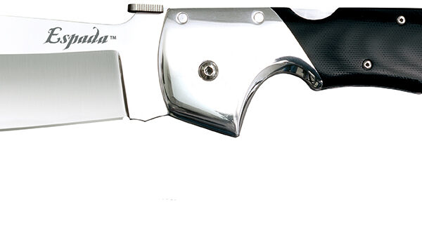 Cold Steel CS62MA Espada  XL 7.50″ Folding Clip Point Plain S35VN SS Blade/9.25″ Black w/Polished Bolsters G10 Handle Includes Belt Clip