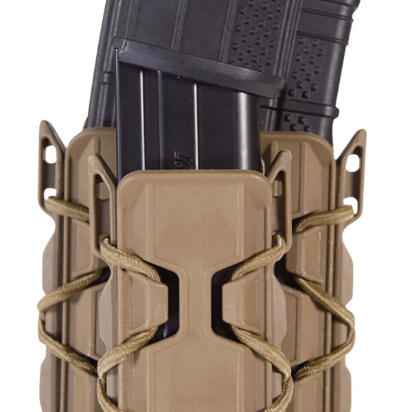 High Speed Gear 16DD01CB TACO Double Decker Double Coyote Brown Polymer Belt Clip Belts 2″ Wide