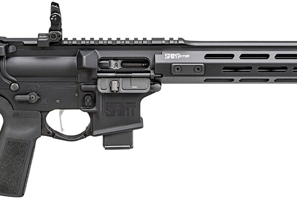 Springfield Armory STV91609BLC SAINT Victor 9mm Luger 16″ 10+1, Black, B5 Sytems Bravo Stock & Type 23 Grip, Flip-Up Sights, Blast Diverter