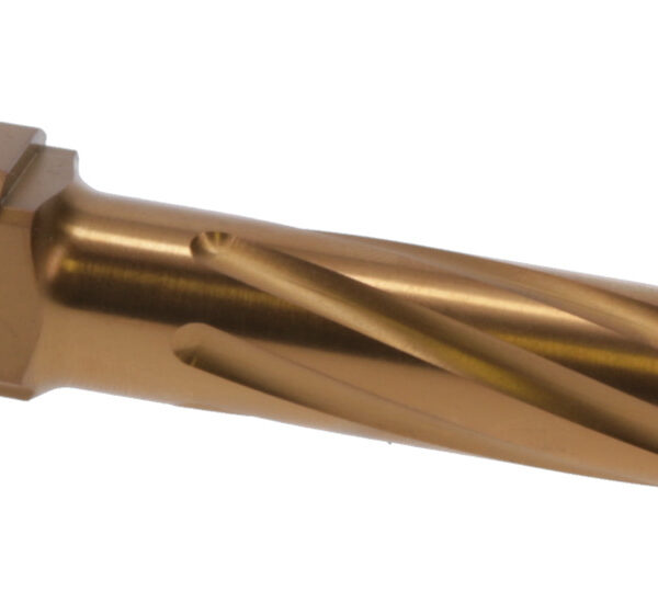 Rival Arms RARA20S201C Precision V1 Match Grade 9mm Luger 4.25″ Spiral Fluted Bronze PVD Stainless Steel, Fits S&W M&P