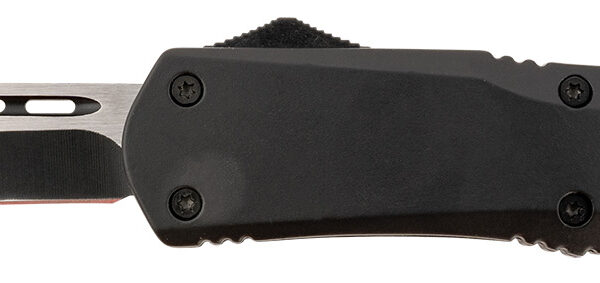 Steel River Knives T624BDP Spartan  3.75″ Drop Point Black/Silver 440C SS Blade 5.5″ Black Aluminum Zinc Alloy Handle
