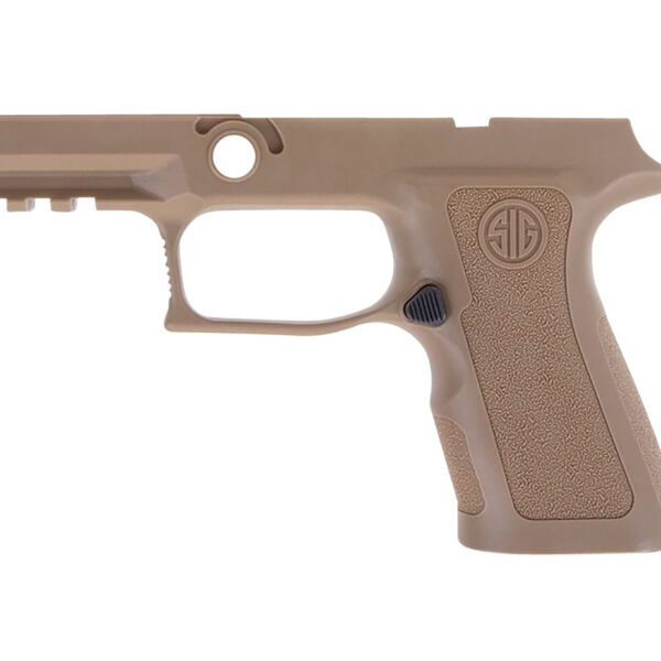 Sig Sauer GRIPMODXC943MCOY P320 Grip Module X-Series Compact (Medium Size Module), 9mm Luger/40 S&W/357 Sig, Coyote Polymer, Fits Sig P320 (3.60″ & 3.90″)