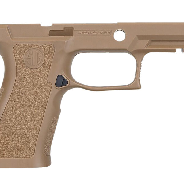 Sig Sauer GRIPMODXCA943MCOY P320 Grip Module X-Series Carry (Medium Size Module), 9mm Luger/40 S&W/357 Sig, Coyote Polymer, Fits Sig P320 (3.90″ & 4.70″)