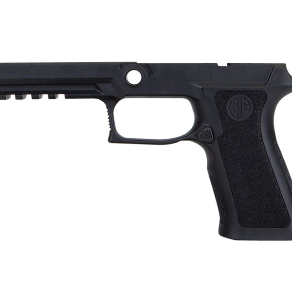 Sig Sauer GRIPMODXF943LGBLK P320 Grip Module X-Series (Large Size Module), 9mm Luger/40 S&W/357 Sig, Black Polymer, Fits Full Size Sig P320 (4.70″)