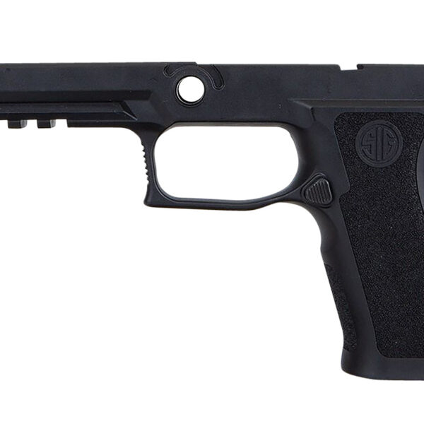 Sig Sauer GRIPMODXF943SMBLK P320 Grip Module X-Series (Small Size Module), 9mm Luger/40 S&W/357 Sig, Black Polymer, Fits Full Size Sig P320 (4.70″)