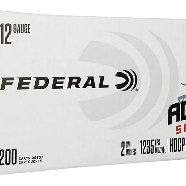 Federal AS12H75 Action Shotgun 12Gauge 2.75″ 1 1/8oz 7.5Shot 200 Per Box/1 Case