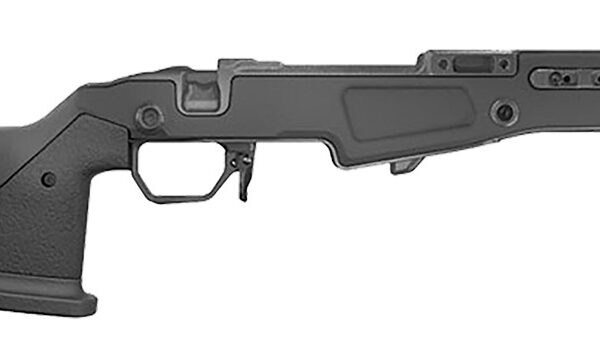 Mdt Sporting Goods Inc 105379BLK JAE-700 G4  Black Anodized Aluminum, Adj. Cheekrest, Interchangeable Grips, Full Length M-LOK Rail, Adj. Mag Well, Removable Panels, Rubber Palm Rest, QD Sling Cups