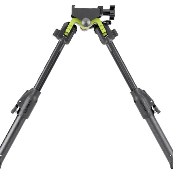 Mdt Sporting Goods Inc 105560GRN GRND-POD  Green/Black 4.50″-9″ Carbon Fiber/Aluminum, Adj. Throw Lever, 4 Leg Postitions, Fits Picatinny Rail