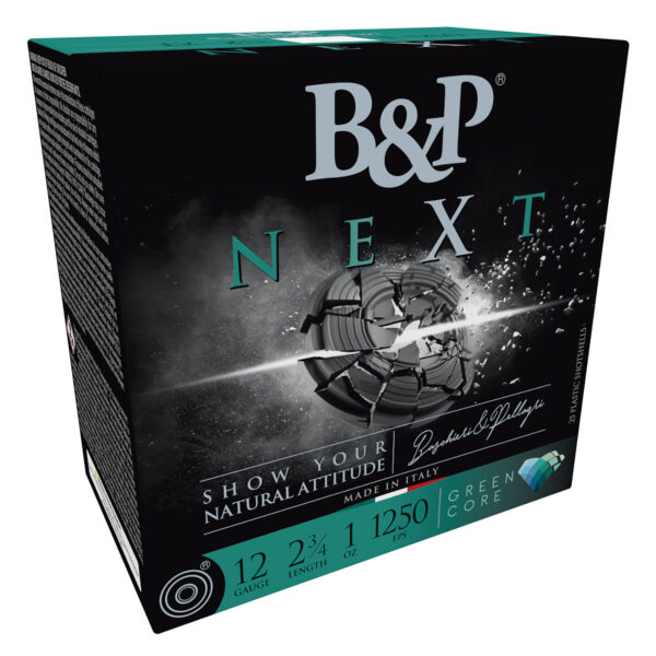 B&P 12B1NX75 Next  12Gauge 2.75″ 1oz 7.5Shot 25 Per Box/10 Case