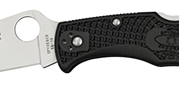 Spyderco C10FPBK Endura 4 Lightweight 3.75″ Folding Plain Satin VG-10 SS Blade/Purple Bi-Directional Texturing FRN Handle Includes Pocket Clip