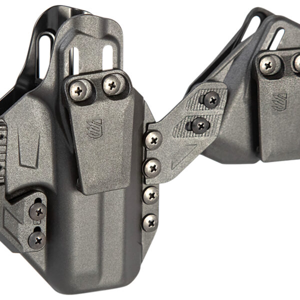 Blackhawk Stache Premium Holster Kit IWB Black Polymer Belt Clip Fits Colt 1911 Ambidextrous