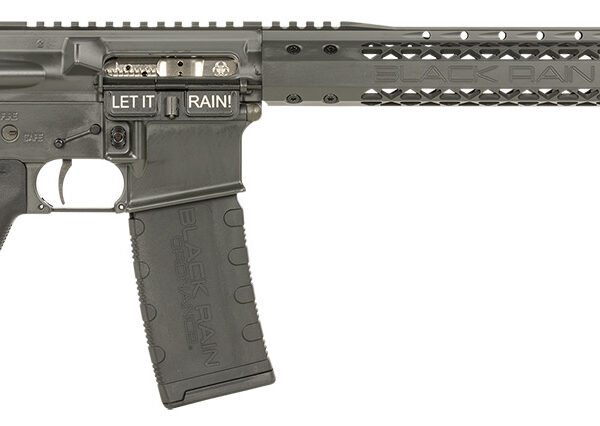 Black Rain Ordnance BROSSPSMK Spec 15+ SSP 5.56x45mm NATO 30+1 16″, Smoke, 15″ Slim M-LOK, Magpul Grip/Carbine Stock