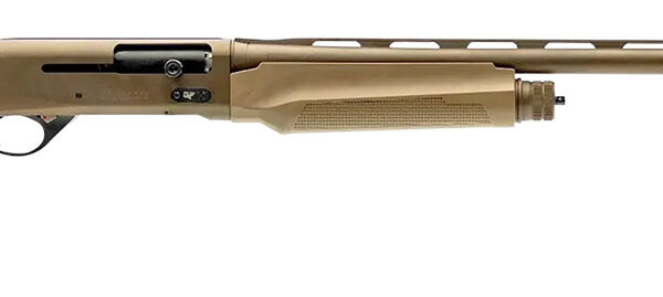 Gforce Arms GFONE1228MF One  Full Size 12 Gauge Semi-Auto 3″ 3+1/10+1 28″ Flat Dark Earth Vent Rib Barrel, Flat Dark Earth Receiver, Fixed Flat Dark Earth Cerakote Synthetic Stock