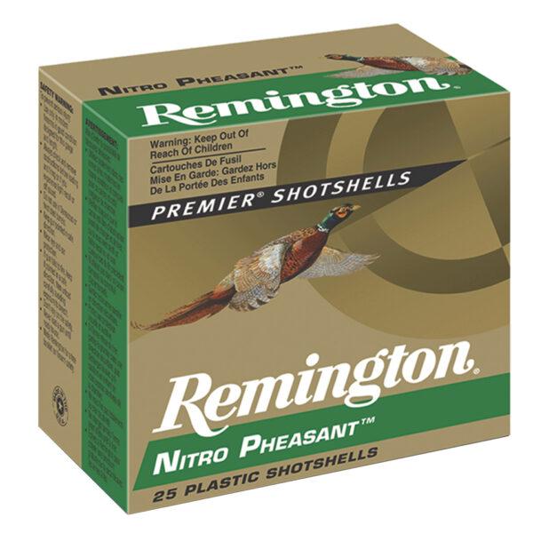 Remington Ammunition 28636 Nitro Pheasant  12Gauge 2.75″ 1 3/8oz 6Shot 25 Per Box/10 Case
