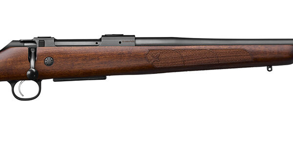 CZ-USA 07713 CZ 600 American ST2 6.5 Creedmoor 5+1 24″ Threaded, Black Barrel/Rec, Walnut Stock, Adj. Trigger