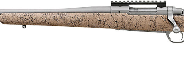 Ruger 57161 Hawkeye FTW Hunter Full Size 6.5 Creedmoor 4+1 22″ Matte Stainless Threaded Barrel, Stainless Steel Receiver w/Picatinny Rail, Speckled Tan/Black HS Precision Synthetic Stock, Left Hand