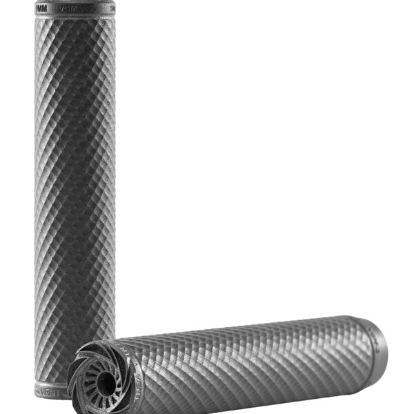 PTR V35560101 Vent 3 22 Cal (5.56mm), 7.41″ L Black 3D Printed Titanium, Includes 1/2″-28 Direct Thread Mount