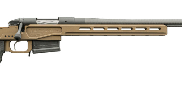 Bergara Rifles BPR377PRC Premier MgLite Full Size 7mm PRC 5+1 22″ Carbon Fiber CURE Carbon Fiber Barrel, Graphite Black Cerakote Steel Receiver, Flat Dark Earth XLR  Folding Chassis