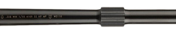 Ballistic Advantage BABL308021PQ Premium Series  308 Win 18″ Threaded Hanson Profile, Midlength with Low Pro Gas Block, Black QPQ 4150 Chrome Moly Vanadium Steel, Fits AR-10