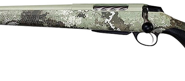 Tikka JRTXVA431R10 T3x Lite 300 Win Mag 3+1 24.30″ Fluted/Threaded, Desert Verde Cerakote Barrel/Rec, Veil Alpine Synthetic Stock, Interchangeable Grip, Muzzle Brake Left Hand