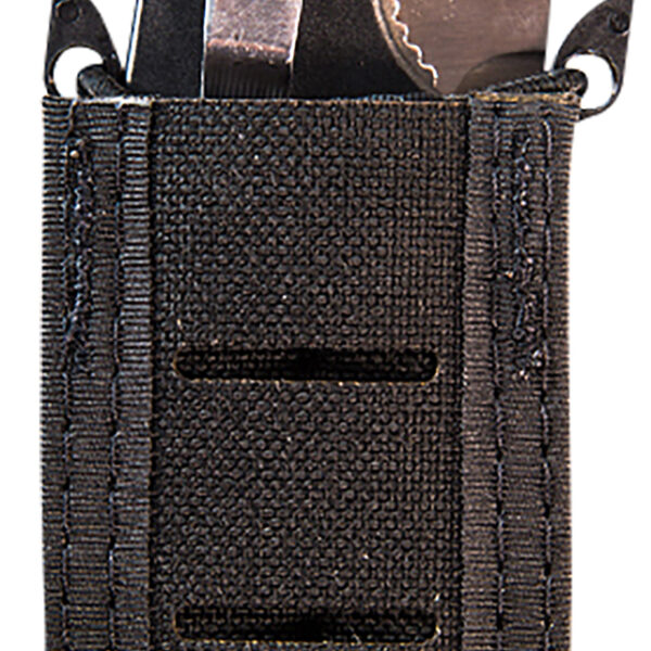 High Speed Gear 41PT00BK TACO Duty Single Pistol Mag, Black Nylon with MOLLE Exterior, Fits MOLLE & 2″ Belt