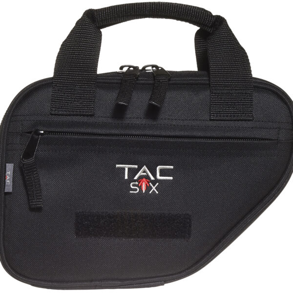 Tac Six 10940 Battalion Handgun Case 10″ Long Black Neoprene Holds 1