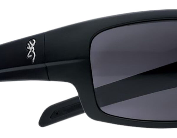 Browning 12799 Polarized Shooting Glasses Adult Clear Lens Polycarbonate Black Frame