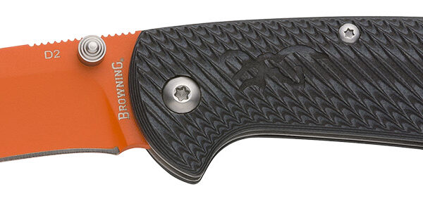 Browning 3220499 Back Country  Small Fixed Deep Belly Skinner Plain D2 Steel Blade/G10 Handle
