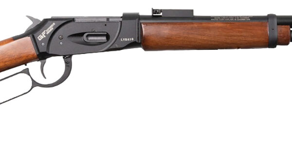 Gforce Arms GFLVR410S Saddlehorn  Lever 2.50″ 9+1 24″ Black Steel Barrel, Black Picatinny Rail Aluminum Receiver, Fixed Walnut Stock