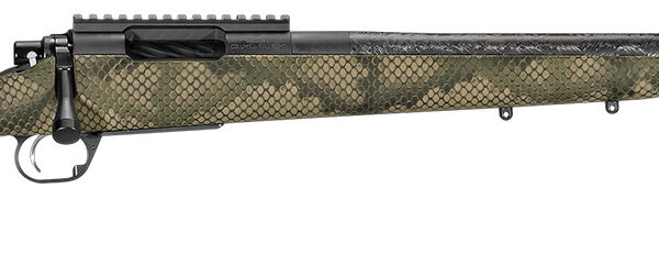 Proof Research 118450 Glacier TI 308 Win 4+1 20″ Carbon Fiber Match Grade Threaded Barrel, Black Cerakote Titanium Receivern w/Picatinny Rail, Fixed PROOF Hunter TFDE Carbon Fiber Stock