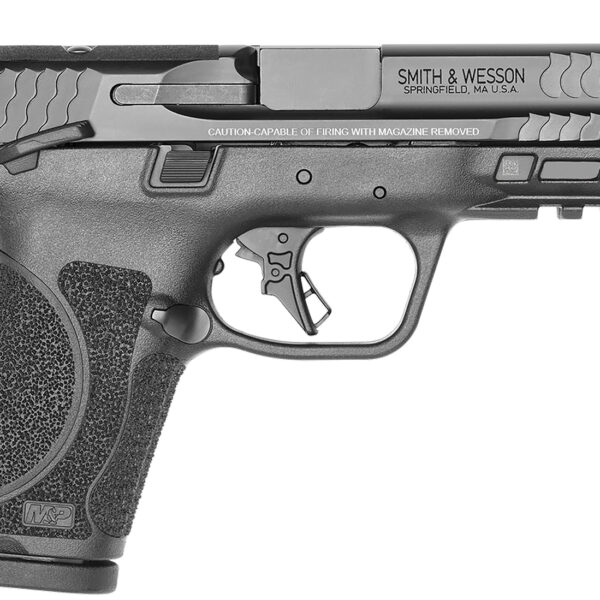 Smith & Wesson 14099 M&P M2.0 *MA Compliant Compact 9mm Luger 10+1 4″ Black Armornite Stainless Steel Barrel, Black Cerakote Optic Cut/Serrated Stainless Steel Slide & Polymer Frame w/Picatinny Rail