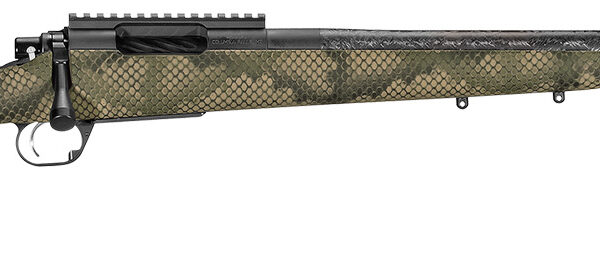 Proof Research 139981 Glacier TI 308 Win 4+1 20″ Carbon Fiber Match Grade Threaded Barrel, Black Cerakote Titanium Receivern w/Picatinny Rail, Fixed PROOF Hunter TFDE Carbon Fiber Stock