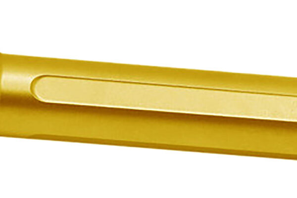 True Precision Inc TPSHCPBXTG Springfield  9mm Luger 3.70″ Threaded Gold TiN Stainless Steel, Fits Springfield Hellcat Pro