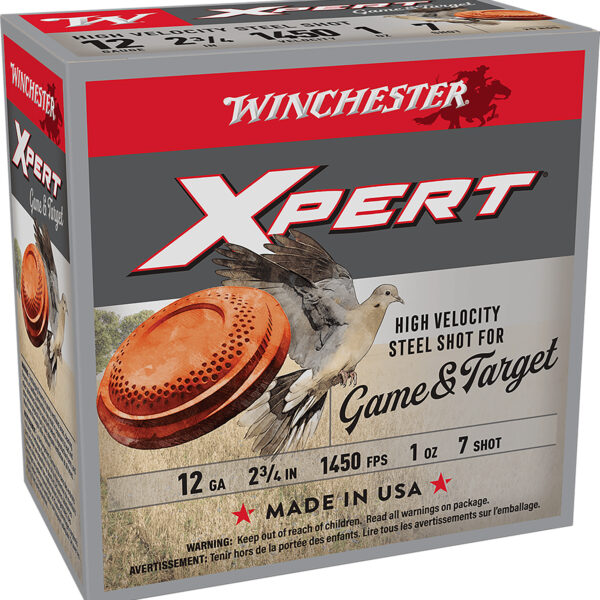 Winchester Ammo WE12GTHV7 Xpert Game & Target 12Gauge 2.75″ 1oz 7Shot 25 Per Box/10 Case