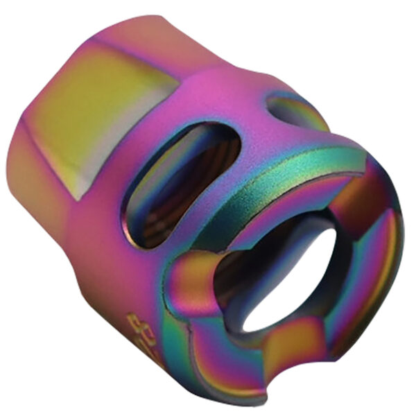 True Precision Inc TPYMICROS Micro Compensator Y-Type Spectrum 416R Stainless Steel 1/2″x28 Threads 9mm/380 ACP
