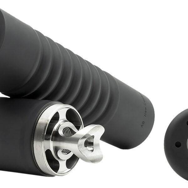 Ab Suppressor F22-78-BB Raptor  7.62mm 1.625″ Black Titanium 5/8″x24