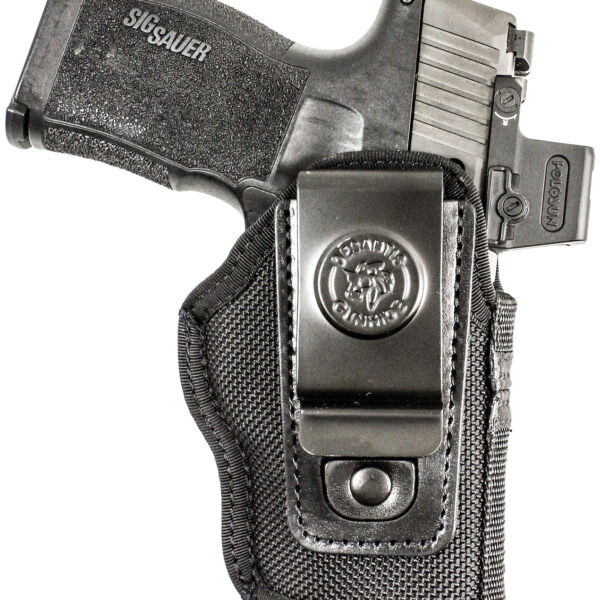 DeSantis Gunhide N87BJ9YZ0 Pro Stealth IWB Black Nylon Sig Sauer P365 w/Red Dot Ambidextrous