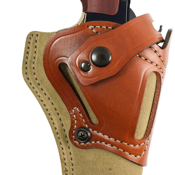 DeSantis Gunhide 189NJ1YZ0 The Wild Hog OWB Natural Henry Big Boy Ambidextrous