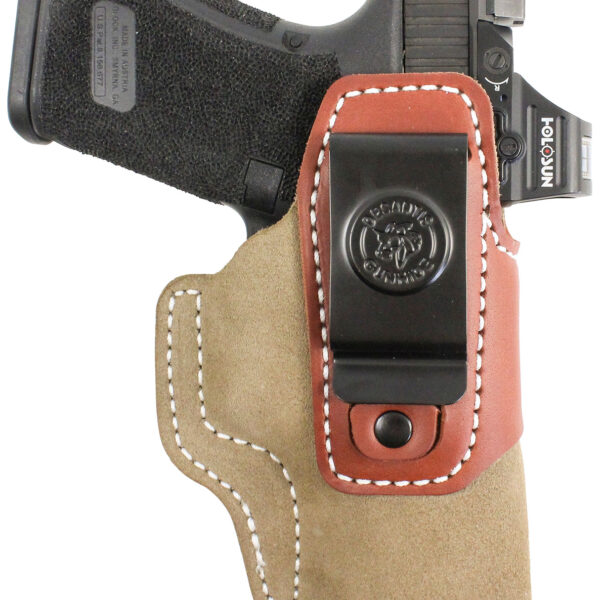 DeSantis Gunhide 215NJ8JZ0 Transit IWB Natural Kydex/Leather Belt Clip Sig Sauer P365 Ambidextrous