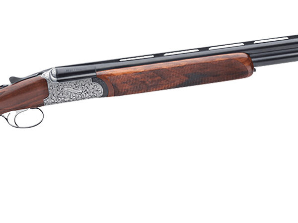 Rizzini USA 41012029 Round Body EM Full Size 20 Gauge Break Action 2rd 29″ Vent Rib Barrel, Coin Anodized Silver Receiver, Fixed w/Prince of Whales Grip Grade III Turkish Walnut Stock