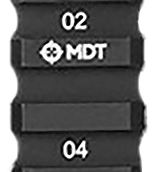 Mdt Sporting Goods Inc 103150BLK M-Lok Picatinny Rail  Black Anodized 2.50″ Long