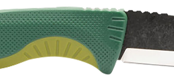 S.O.G SOG17410257 Aegis AT 3.13″ Folding Drop Point Part Serrated Black TiNi Cryo D2 Steel Blade, OD Green Textured GRN Handle