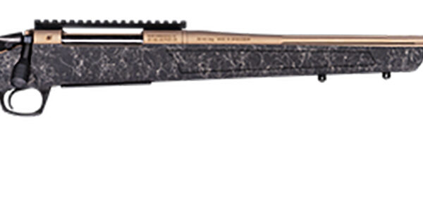 CVA CR3967F Cascade Long Range Hunter Full Size 300 PRC 26″ Smoked Bronze Cerakote Steel Threaded Barrel, Black w/Smoked Bronze Web Synthetic Stock