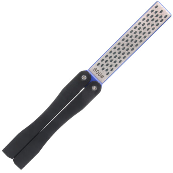 Cold Steel CSKSDSDW Double Sided Knife Sharpener Black Folding Diamond Sharpener Coarse/Fine