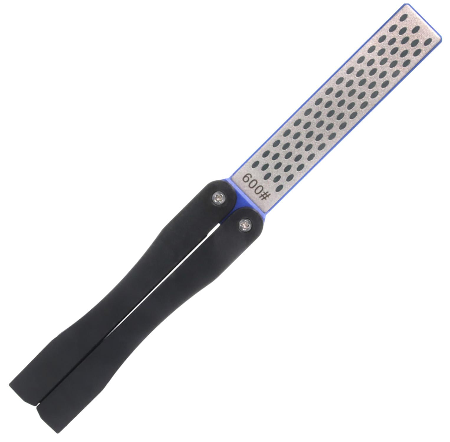 Cold Steel CSKSDSDW Double Sided Knife Sharpener Black Folding Diamond Sharpener Coarse/Fine
