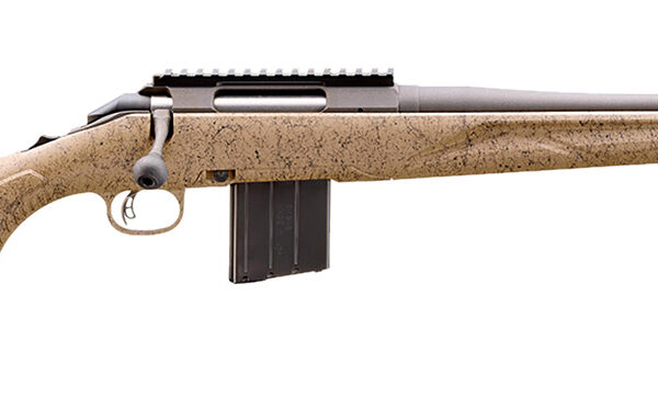 Ruger 46924 American II Ranch Full Size 400 Legend 5+1 16.10″ Cobalt Cerakote Threaded Barrel & Alloy Steel Receiver w/Picatinny Rail, Flat Dark Earth Splatter Adj LOP Synthetic Stock