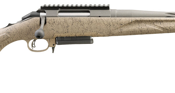 Ruger 46928 American II Ranch Full Size 6.5 Creedmoor 3+1 16.10″ Cobalt Cerakote Spiral Threaded Barrel, Picatinny Rail Steel Receiver, Flat Dark Earth Splatter Adj Comb Synthetic Stock