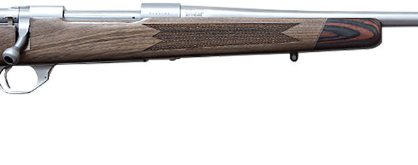 Howa HWH308SLUX M1500 Super Deluxe Full Size 308 Win 4+1 22″ Stainless Threaded Barrel, Drilled & Tapped Stainless Steel Receiver, Turkish Walnut Fixed Stock