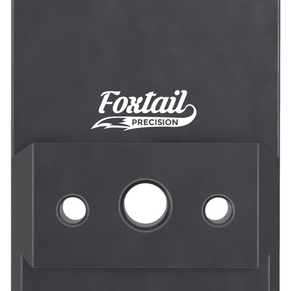 Foxtail Precision 100016 Rear Sight Dovetail Optic Adapter Plate for S&W M&P/M&P 2.0 Black Anodized Smith & Wesson M&P 2.0/C.O.R.E