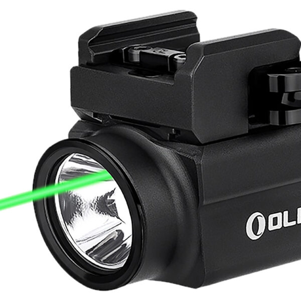 Olightstore Usa Inc BALDRSBK Baldr S Black Anodized 100/300/800 Lumens White LED Green Laser